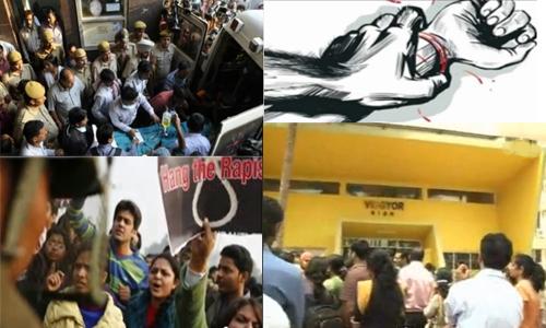 Angry parents protest Bangalore minor girl rape Angry parents protest Bangalore minor girl rape