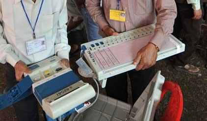 By-polls held in three Lok Sabha, 33 Assembly seats today By-polls held in three Lok Sabha, 33 Assembly seats today
