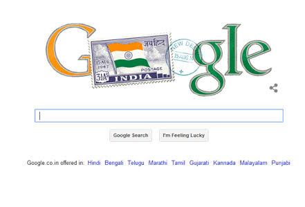 Google doodles for Indian Independence Day Google doodles for Indian Independence Day