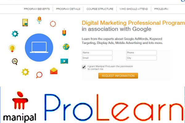 Manipal ProLearn offers Certification Programs in Business Analytics Manipal ProLearn offers Certification Programs in Business Analytics