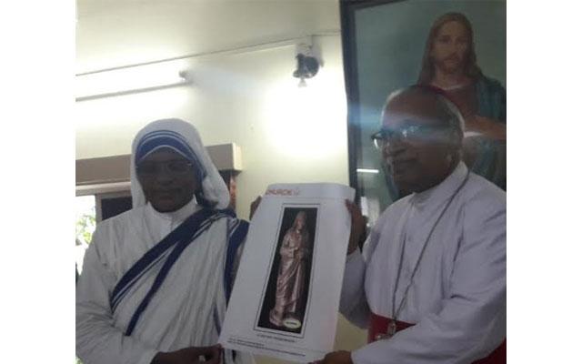 Mother Teresa's statue to be installed in Kolkata Mother Teresa's statue to be installed in Kolkata