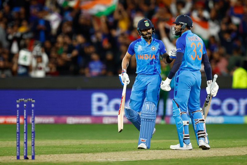 Virat Kohli's heroic 82 helps India beat Pakistan by four wickets in T20 World Cup sizzler Virat Kohli's heroic 82 helps India beat Pakistan by four wickets in T20 World Cup sizzler
