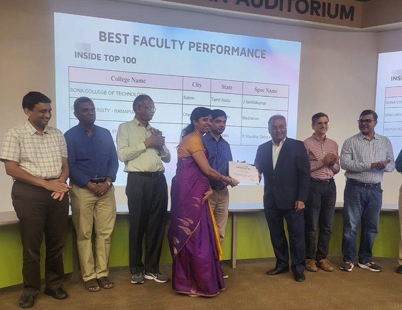 Salem College faculty tops NPTEL learning outcomes nationally Salem College faculty tops NPTEL learning outcomes nationally