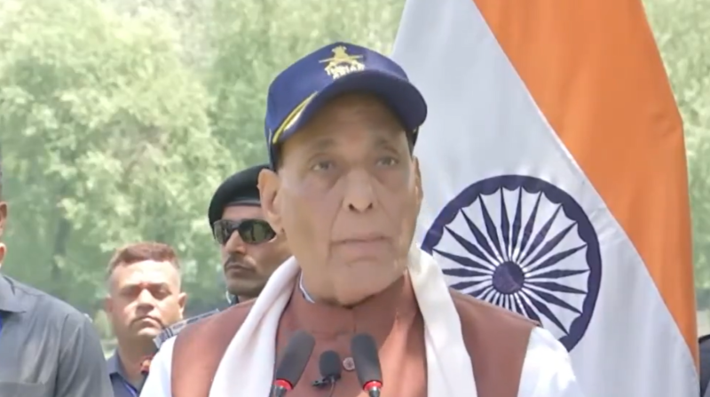 Are nukes safe with irresponsible and rogue nation like Pakistan?': Rajnath Singh questions world Are nukes safe with irresponsible and rogue nation like Pakistan?': Rajnath Singh questions world