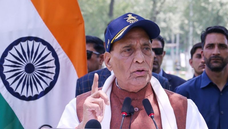 Rajnath Singh to visit Bhuj airbase in Gujarat a day after slamming Pakistan over nukes Rajnath Singh to visit Bhuj airbase in Gujarat a day after slamming Pakistan over nukes