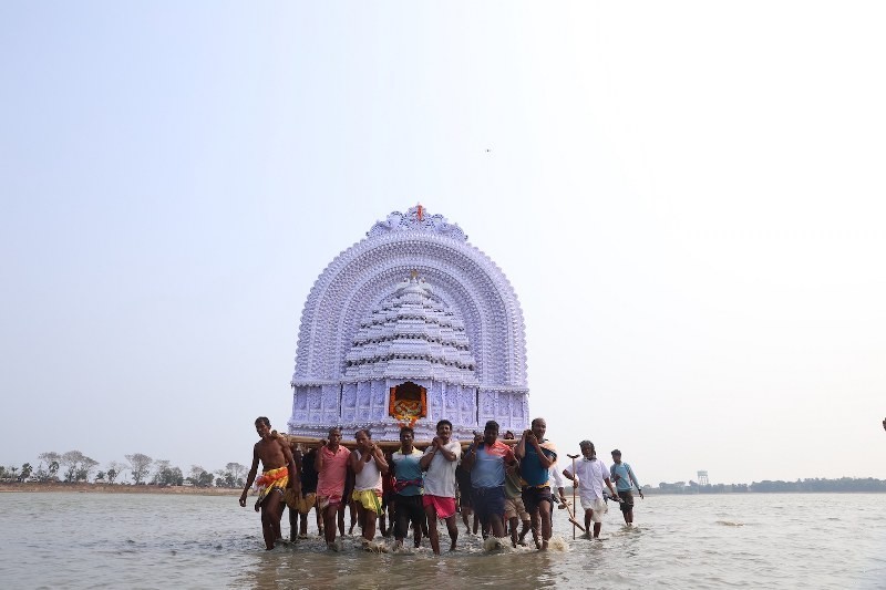Sacred Waters, Shared Faith: Panchu Dola Melana Lights Up Odishas Chilika Lake