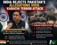 'Look inwards': India's sharp reply to Pakistan over Karachi terror allegations 'Look inwards': India's sharp reply to Pakistan over Karachi terror allegations