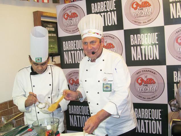 Kolkata foodies get a taste of Pat Chapmans grills Kolkata foodies get a taste of Pat Chapmans grills