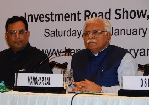 Haryana eases norms to woo investors, Khattar holds Kolkata roadshow Haryana eases norms to woo investors, Khattar holds Kolkata roadshow