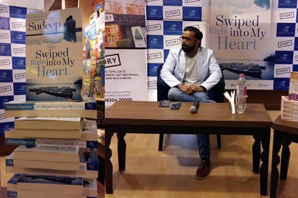 Author Sudeep Nagarkar swipes right into Kolkata's heart Author Sudeep Nagarkar swipes right into Kolkata's heart