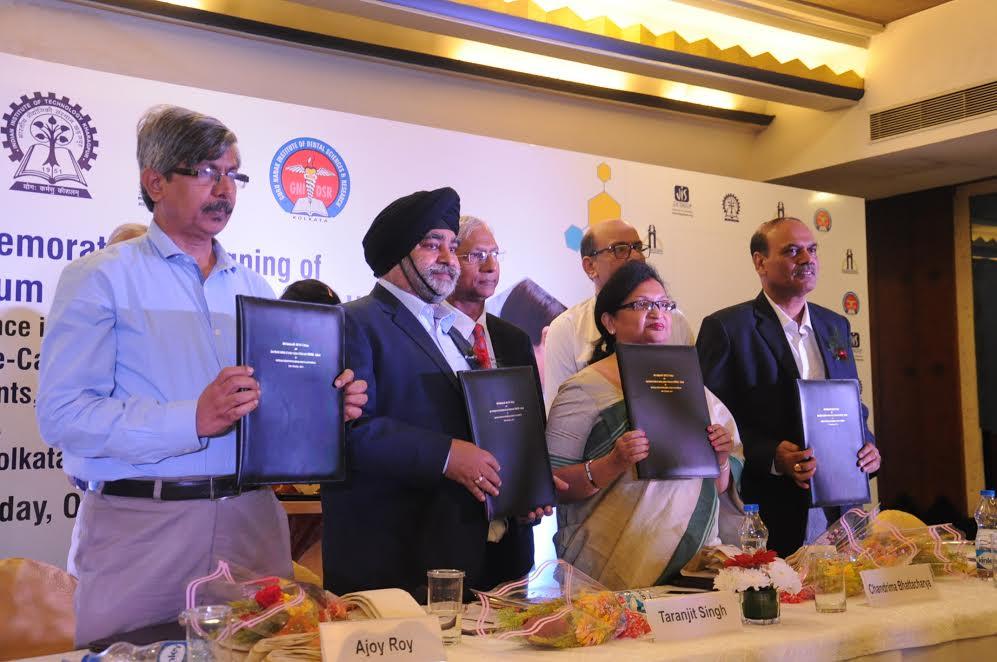 GNIDSR - Kolkata, IIT - KGP & IIEST - Shibpur sign MoU to conduct advanced interdisciplinary research in fields of oral healthcare GNIDSR - Kolkata, IIT - KGP & IIEST - Shibpur sign MoU to conduct advanced interdisciplinary research in fields of oral healthcare