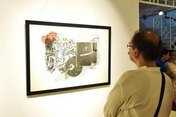 M F Husain: Economy of lines his forte M F Husain: Economy of lines his forte