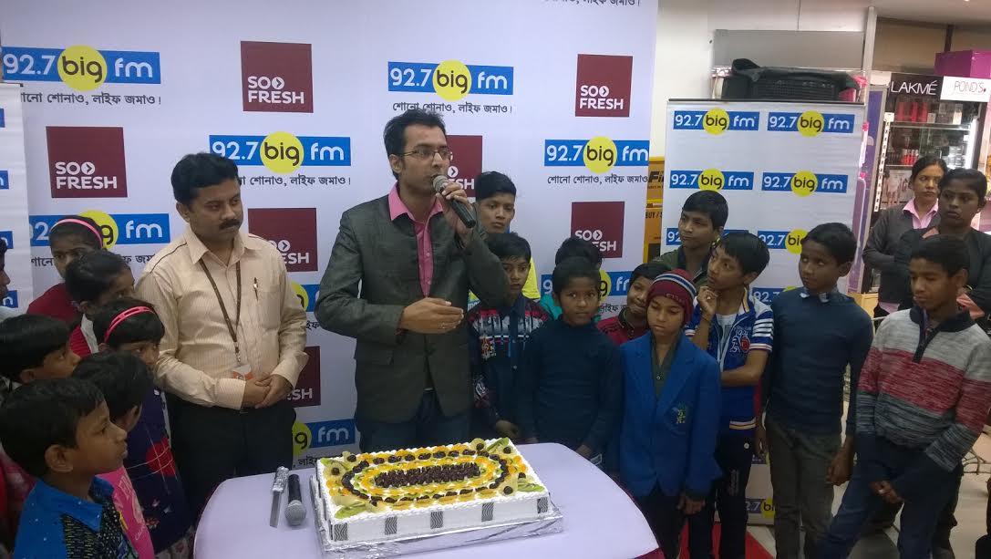92.7 Big FM joined hands with Big Bazaar to celebrate New Year with underprivileged kids 92.7 Big FM joined hands with Big Bazaar to celebrate New Year with underprivileged kids