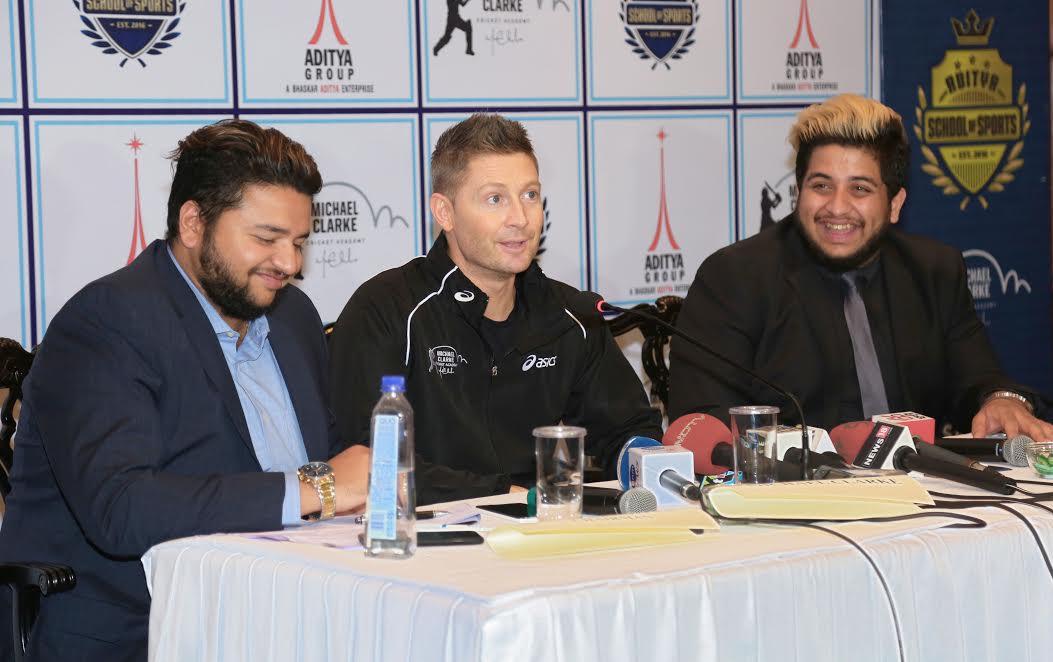 Kolkata: Aditya School of Sports launches Masterclass with Michael Clarke Kolkata: Aditya School of Sports launches Masterclass with Michael Clarke