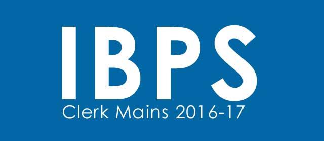IBPS Clerk Exam 2016-2017:Paper Analysis IBPS Clerk Exam 2016-2017:Paper Analysis