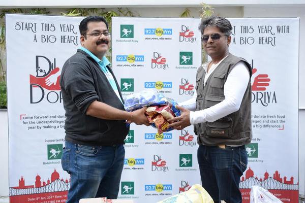 92.7 Big FM joins hands wihth Robinhood Army for Dil Dariya campaign 92.7 Big FM joins hands wihth Robinhood Army for Dil Dariya campaign