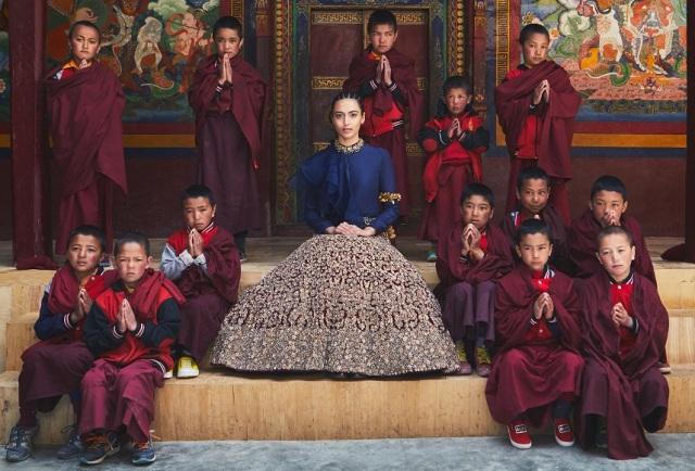 Brides want to deviate from the traditional red palette: JADE by Monica and Karishma Brides want to deviate from the traditional red palette: JADE by Monica and Karishma
