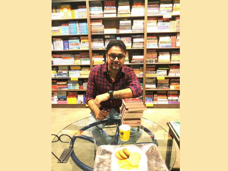 Author Novoneel Chakraborty prefers writing a book over scripts for television programme Author Novoneel Chakraborty prefers writing a book over scripts for television programme