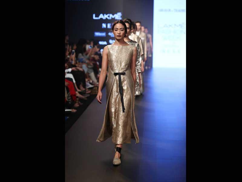 Abraham and Thakore showcases their Winter/Festive collection at Lakme Fashion Week