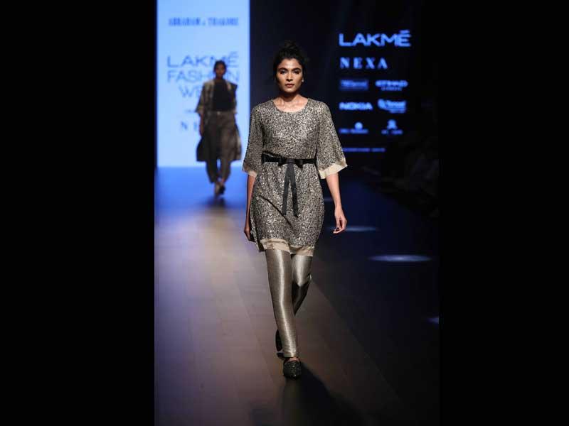 Abraham and Thakore showcases their Winter/Festive collection at Lakme Fashion Week