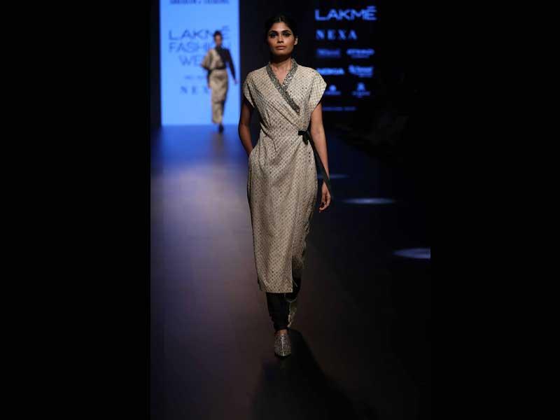 Abraham and Thakore showcases their Winter/Festive collection at Lakme Fashion Week