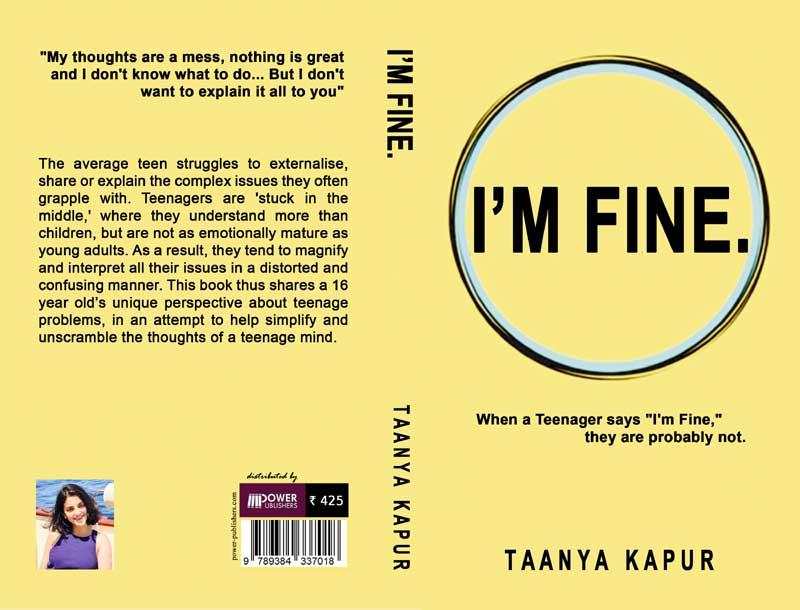 Book review: 'I'm Fine' tries to unscramble the teenage mind Book review: 'I'm Fine' tries to unscramble the teenage mind