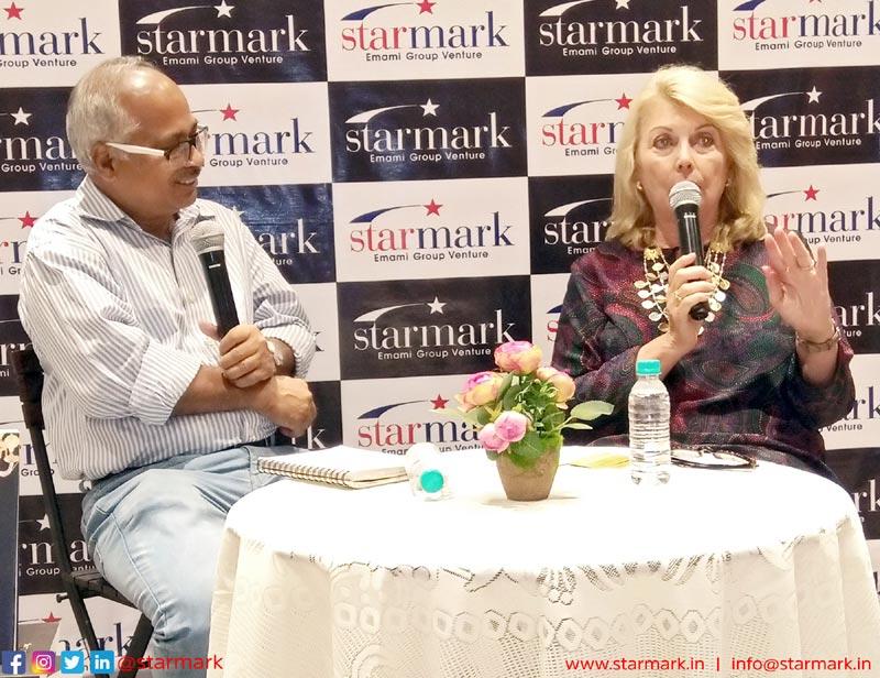 Starmark holds discussion between architect Anjan Mitra and author Joanne Taylor Starmark holds discussion between architect Anjan Mitra and author Joanne Taylor