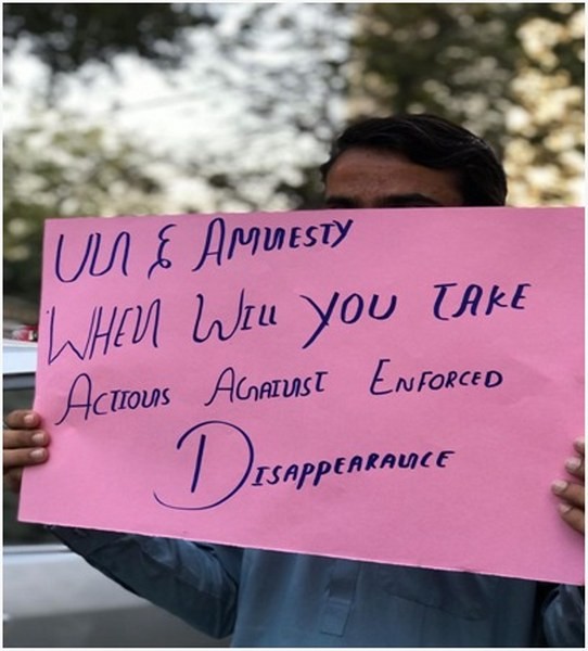 In images: Protest against enforced disappearances in Karachi