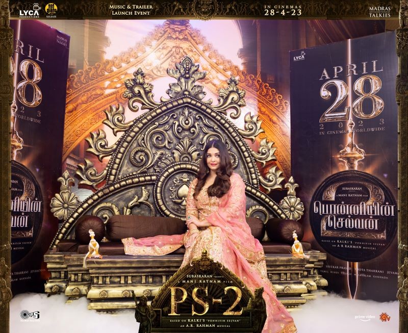 Aishwarya Rai Bachchan dazzles at Ponniyin Selvan 2 red carpet trailer launch Aishwarya Rai Bachchan dazzles at Ponniyin Selvan 2 red carpet trailer launch