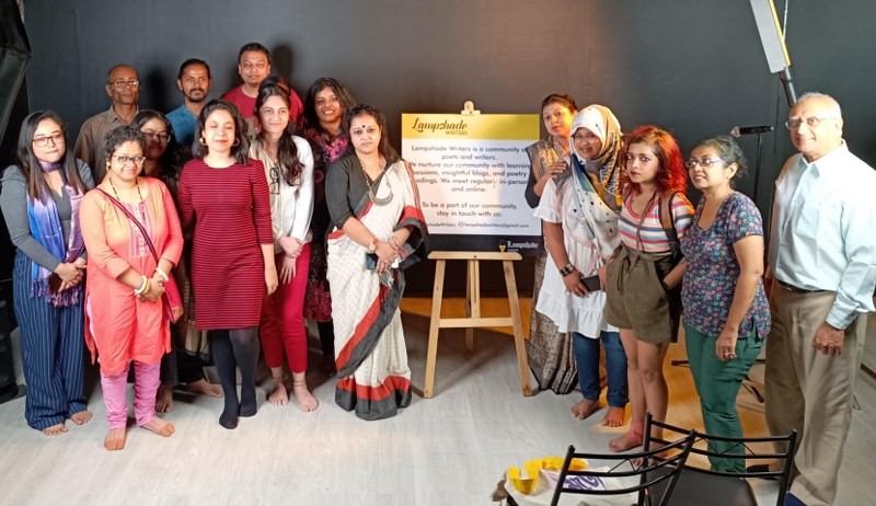 Lampshade Writers debut poetry reading session brings together avid poetry lovers of Kolkata Lampshade Writers debut poetry reading session brings together avid poetry lovers of Kolkata