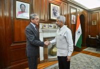 S Jaishankar meets former Mongolian President Enkhbayar Nambar, discusses bilateral cooperation