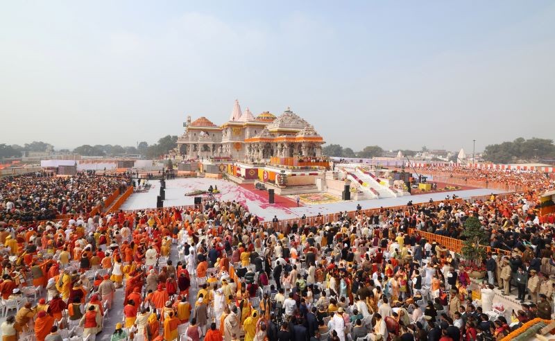Ayodhya Ram Temple: Entry closed amid huge rush for darshan Ayodhya Ram Temple: Entry closed amid huge rush for darshan