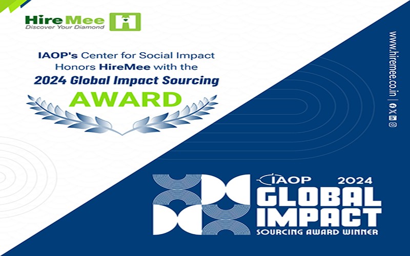 HireMee earns prestigious Global Impact sourcing award from IAOP, in partnership with The Rockefeller Foundation HireMee earns prestigious Global Impact sourcing award from IAOP, in partnership with The Rockefeller Foundation