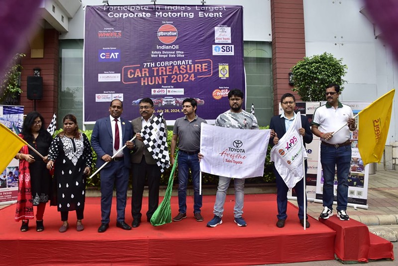 Seventh Corporate Car Treasure Hunt 2024 held in Kolkata Seventh Corporate Car Treasure Hunt 2024 held in Kolkata
