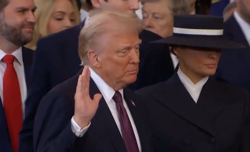 Donald Trump takes oath as 47th US President Donald Trump takes oath as 47th US President