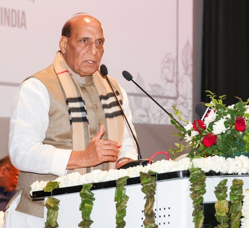 India's technological sector expected to touch USD 300-350 billion in five years, says Rajnath Singh India's technological sector expected to touch USD 300-350 billion in five years, says Rajnath Singh