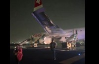 Engine fire forces SWISS flight to abort in Delhi, 6 injured